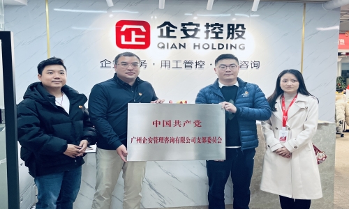 喜讯 | 企安咨询党支部成立，共筑团结前行的坚实基石
